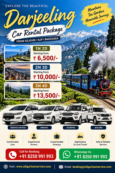 Darjeeling Car Rental